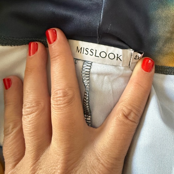 Misslook Tie-Dye Leggings 3X - Picture 6 of 6